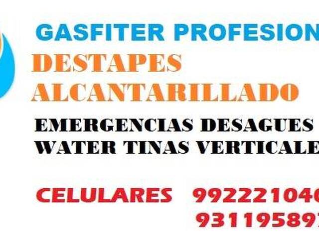 Gasfiter.cl Destapes de Urinarios y Alcantarillados Quilicura 