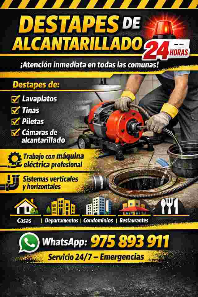 Gasfiter.cl VSV - Destapes - Filtraciones Santiago